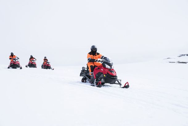 snöskoter Gyllene cirkeln