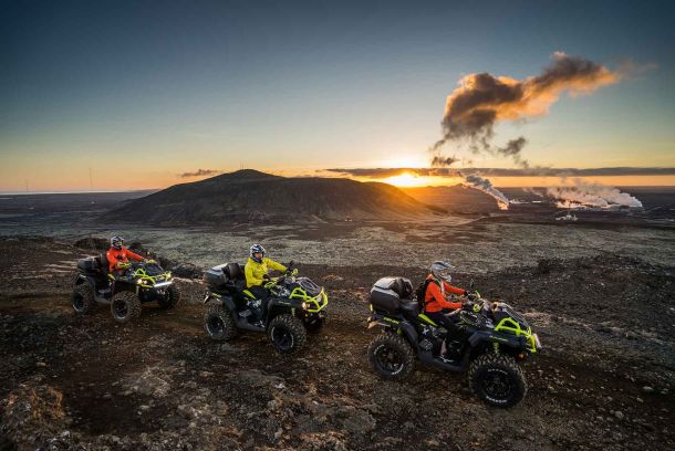 ATV 4x4 resa till månen