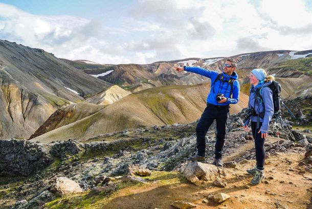 Laugavegur vandring island
