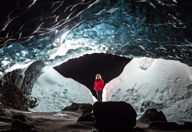 grottäventyr södra island