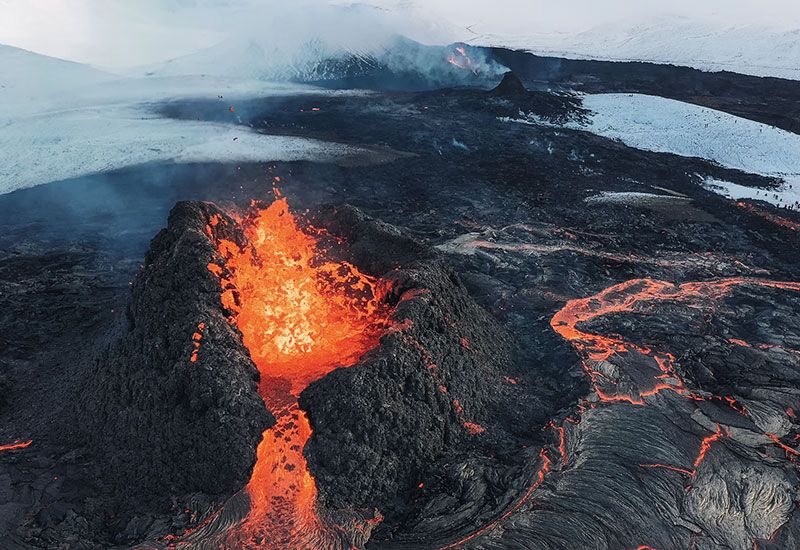 lavashow för barn island