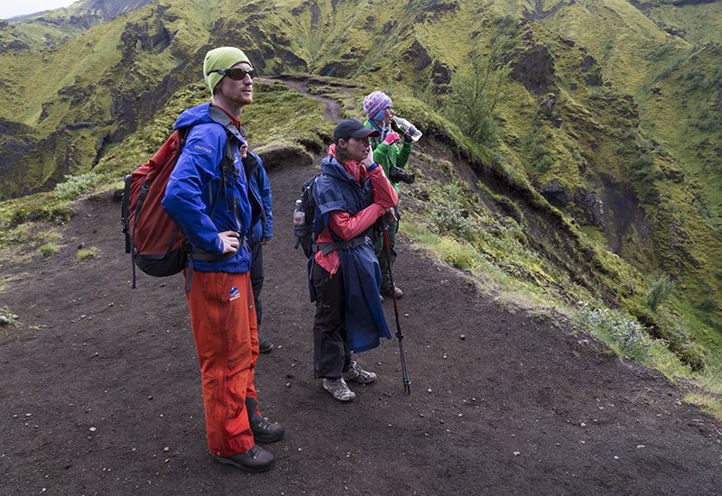 Thorsmork Laugavegur island
