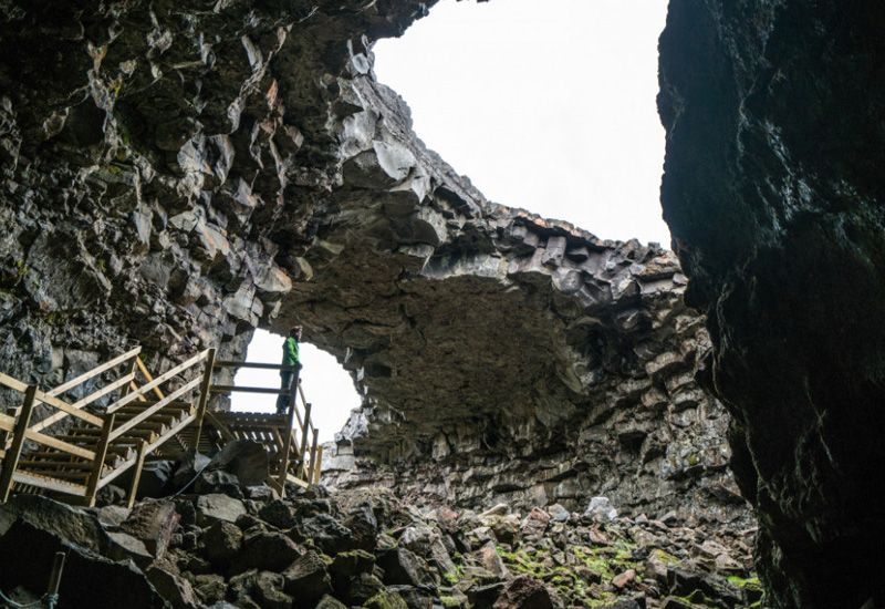 vulkangrotta víðgelmir