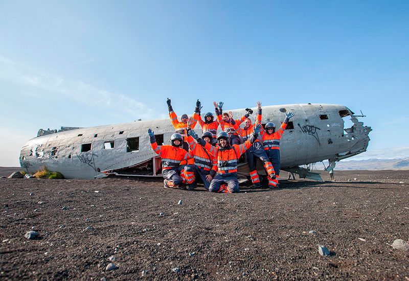 Svarta lavastränder Island
