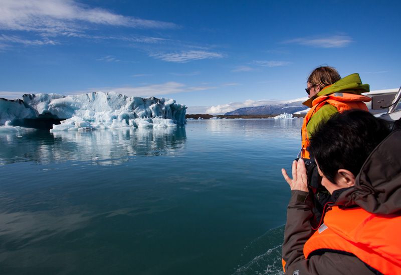 jökulsárlón båttur