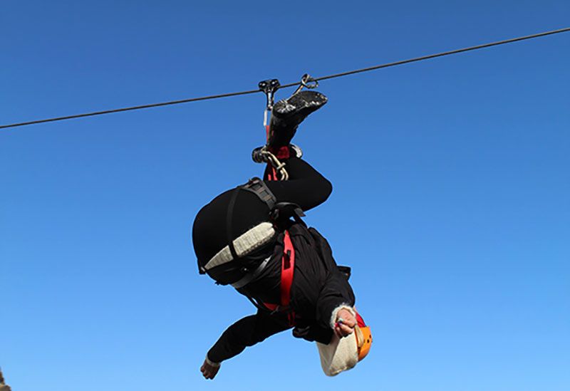 ziplines Island södra kusten