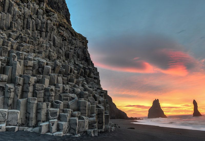 Reynisfjara island