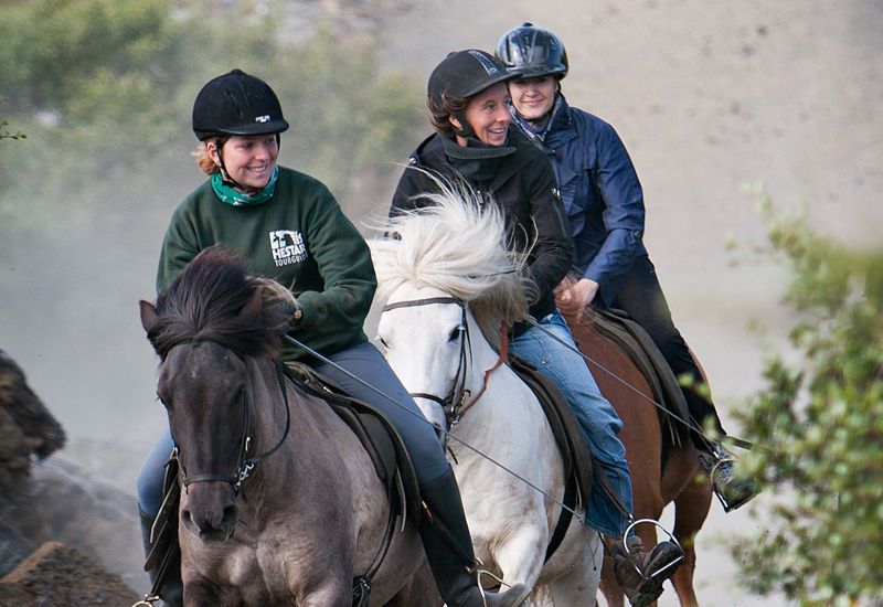 Ridning över Kaldáfloden
