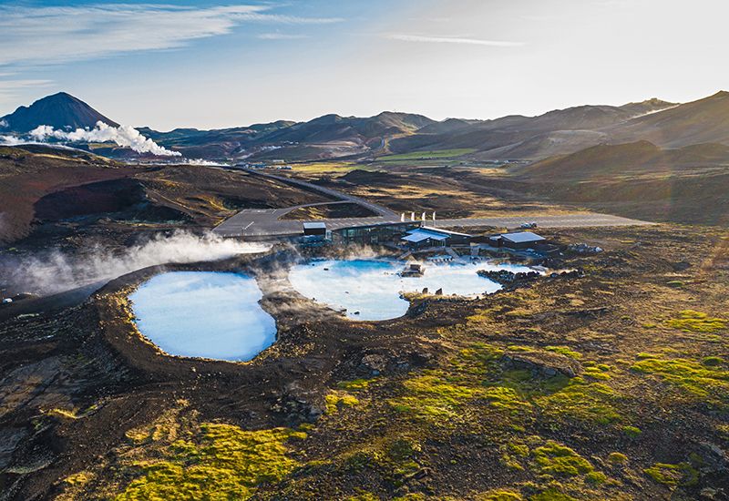 Hot Springs Myvatn Iceland