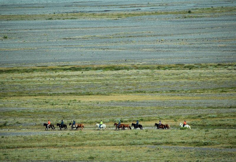 Hästtur i Varmahlíð
