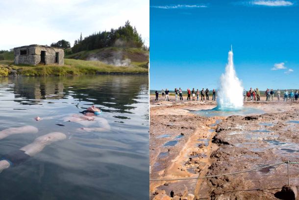 Hemliga lagunen och gyllene cirkeln tur