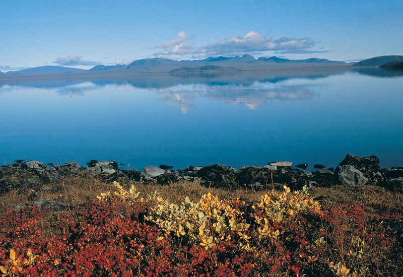 Thingvallavatn Island