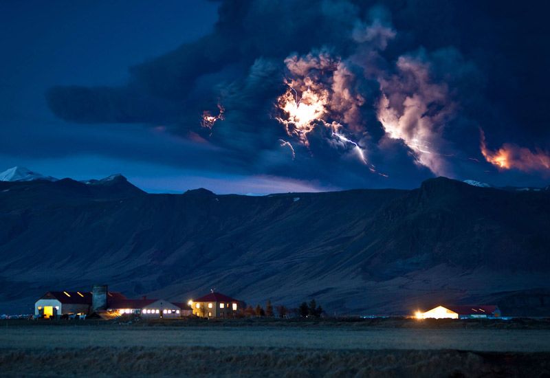 vulkanutbrott isländsk historia