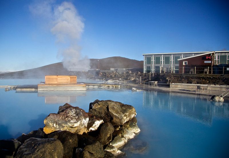 spa i naturen Island