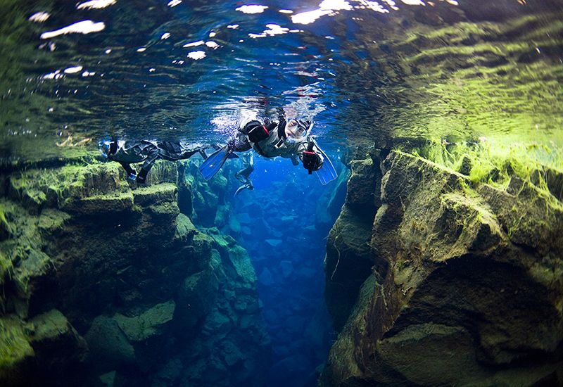 Äventyr i Thingvellir nationalpark