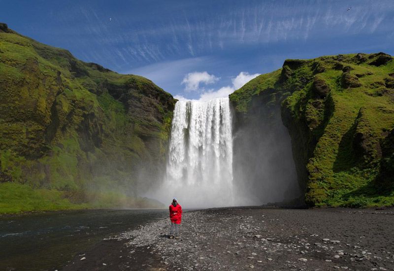 skógafoss vattenfall