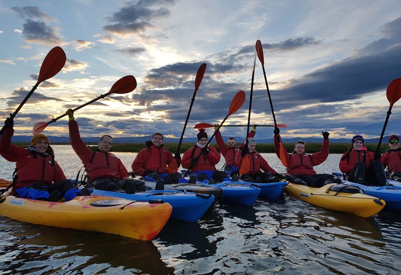 paddling gyllene cirkeln