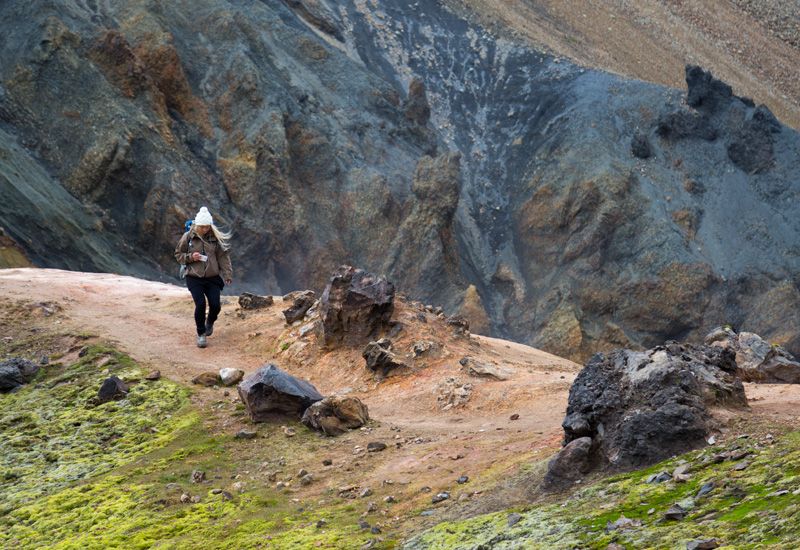 vandring landmannalaugar