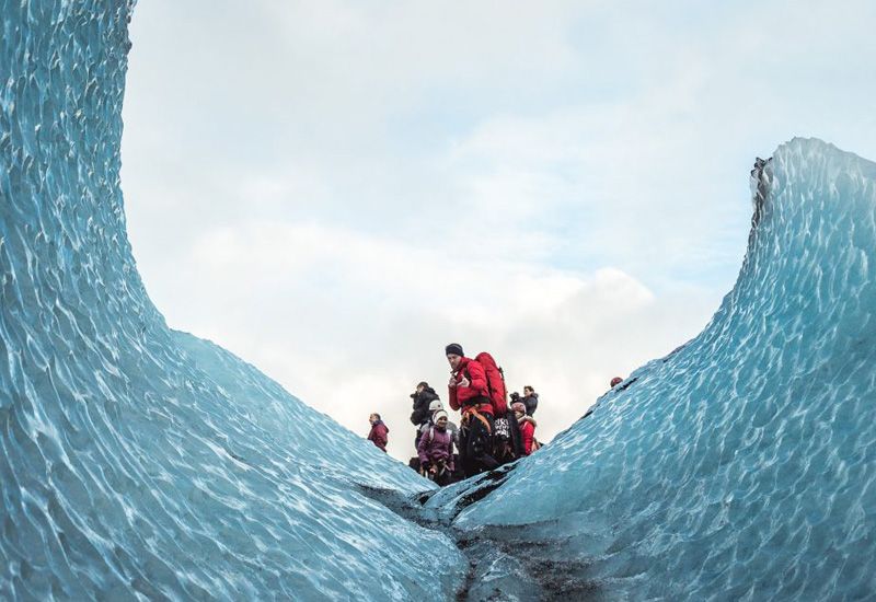 sólheimajökull med guide