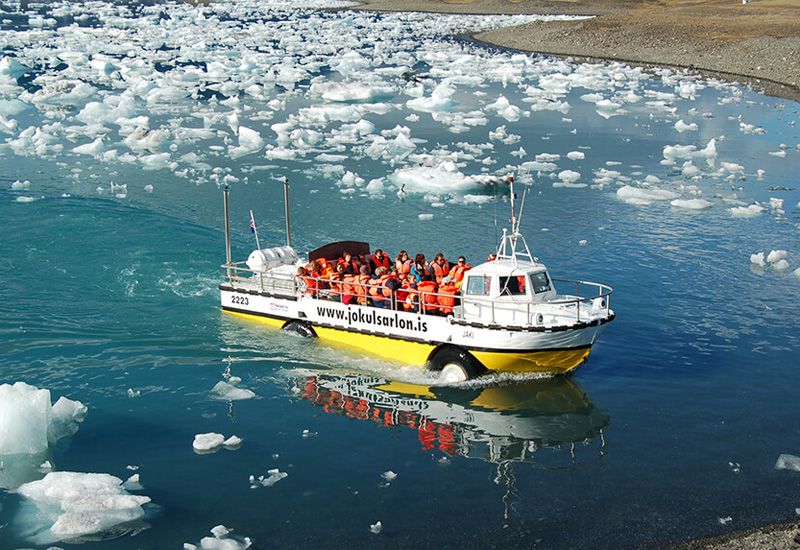 jökulsárlón med guide