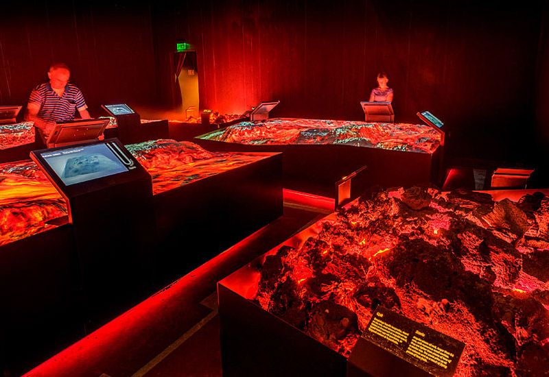 jordbävningar island utställning