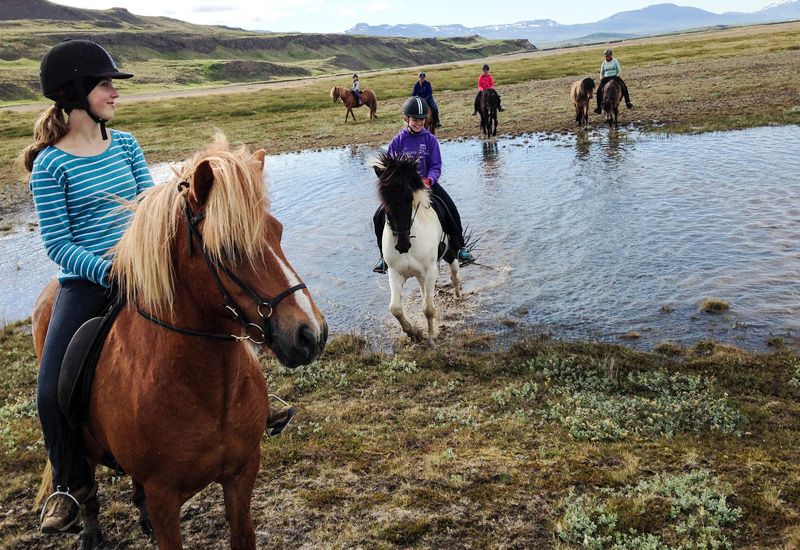 Ridtur längs Héraðsvötn