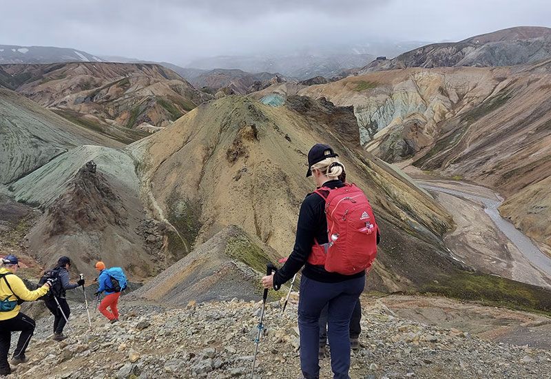 grænihryggur vandring