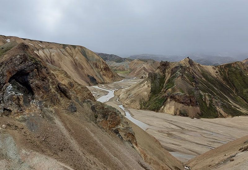 ryolitvandring island