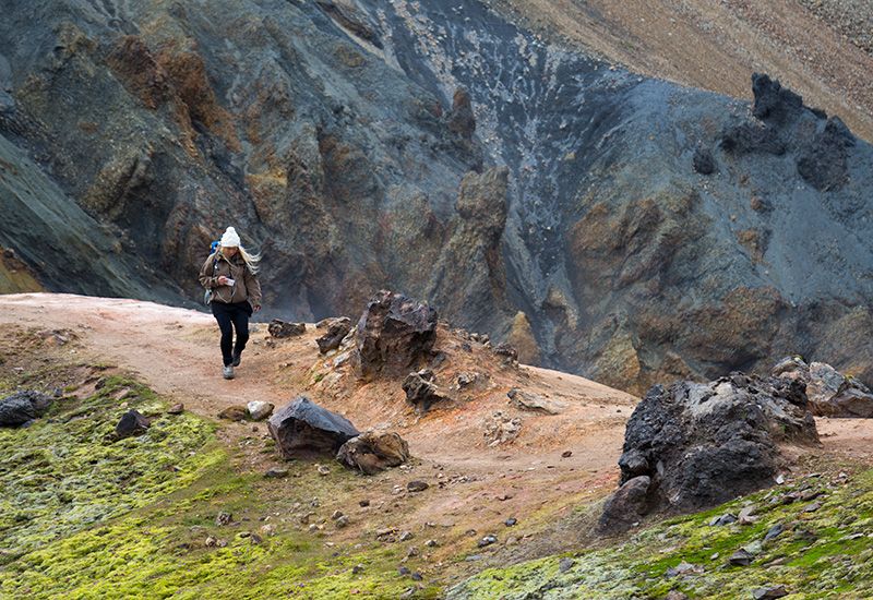 vandring island höglandet