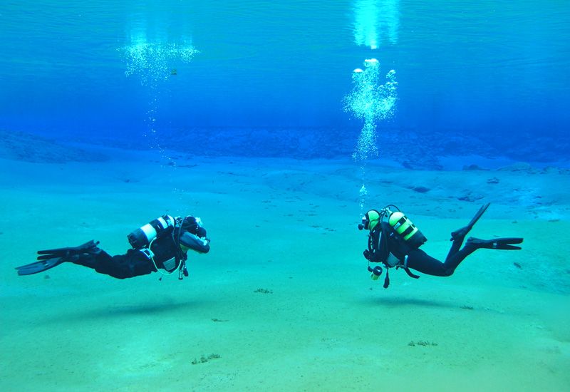 Dykcertifikat Silfra Island