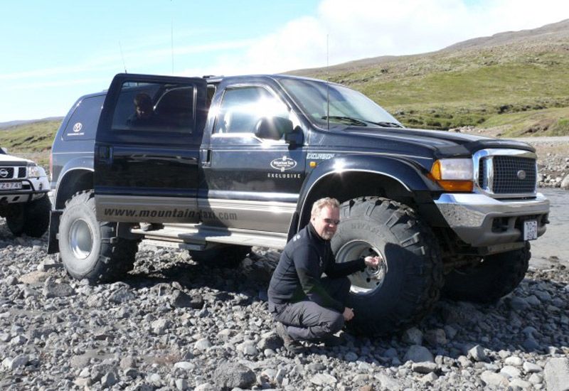 Eyjafjallajökull glaciär tur