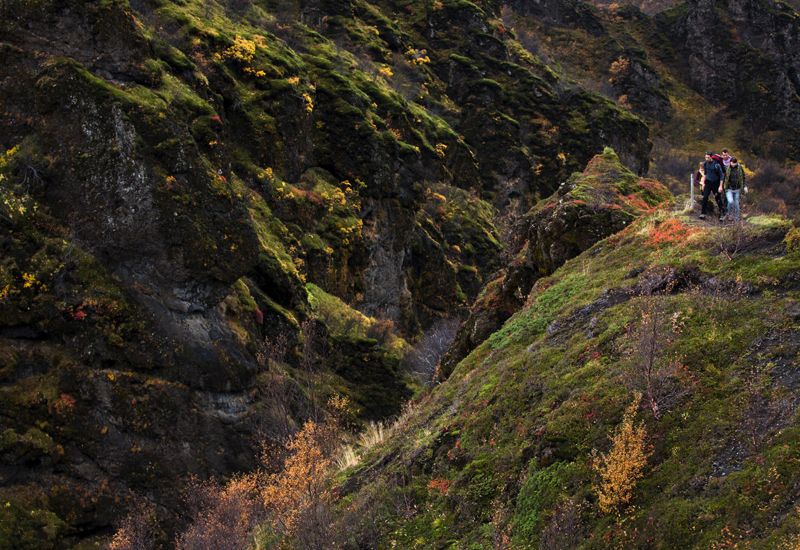 vandring island höglandet