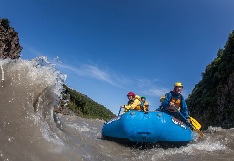 Flodäventyr Hvítá efter valsafari
