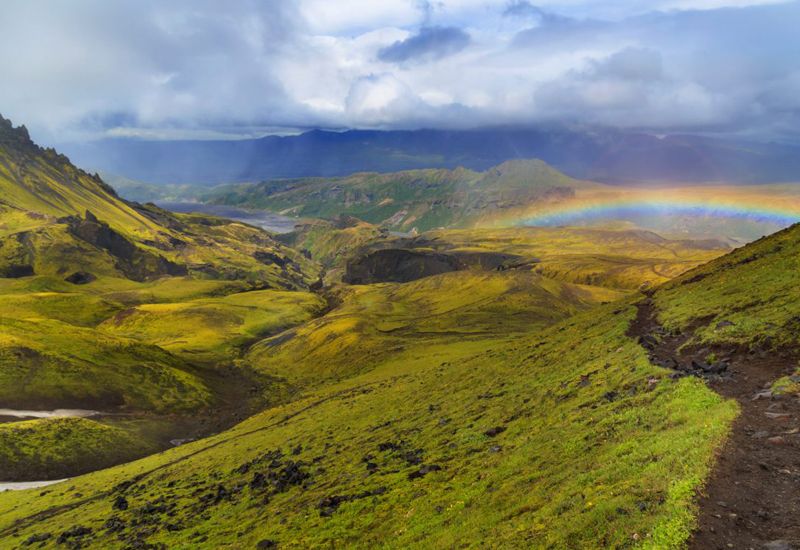 fimmvörðuháls vandring