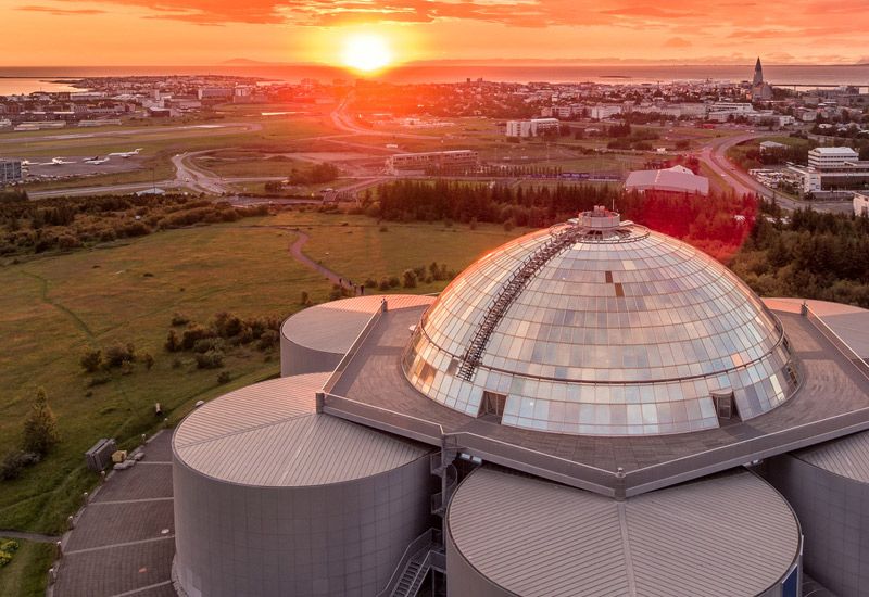 360 gradig utsikt reykjavik