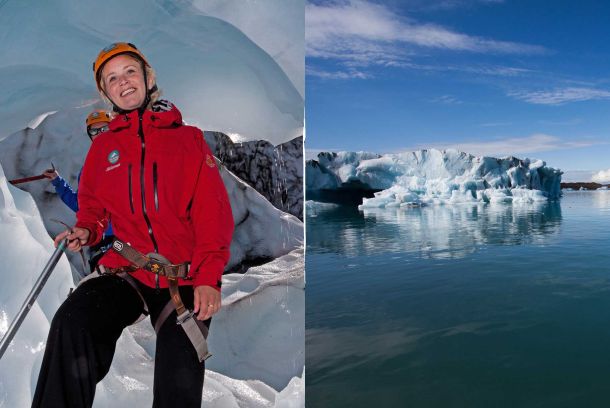 glaciärvandring island