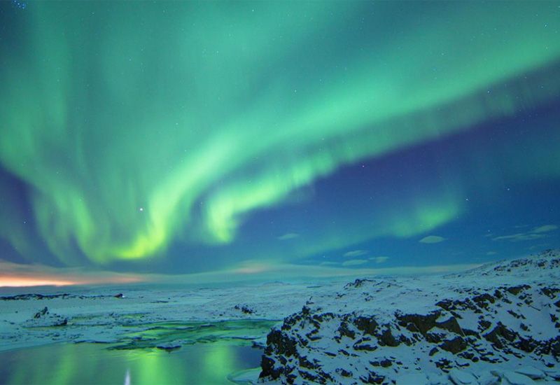 norrskensjakt Island
