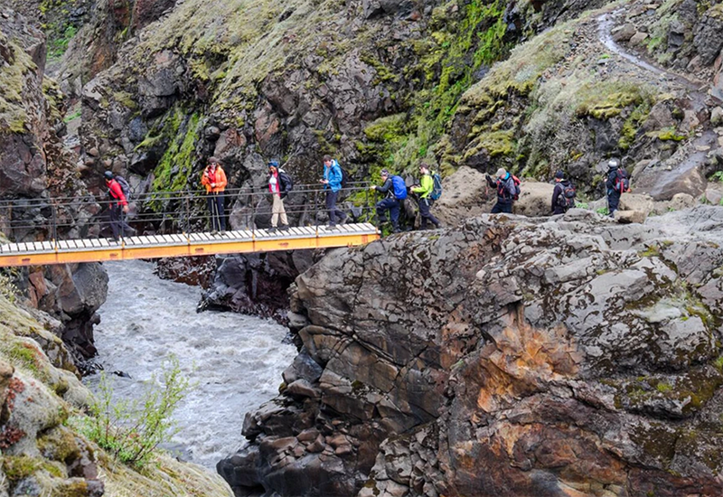 trekking landmannalaugar