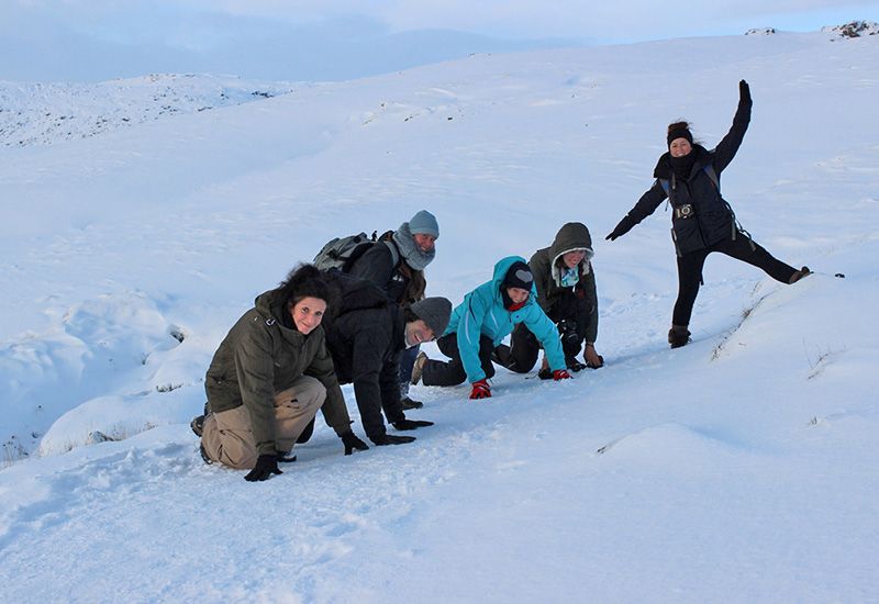 Ridtur till Reykjadalur året runt