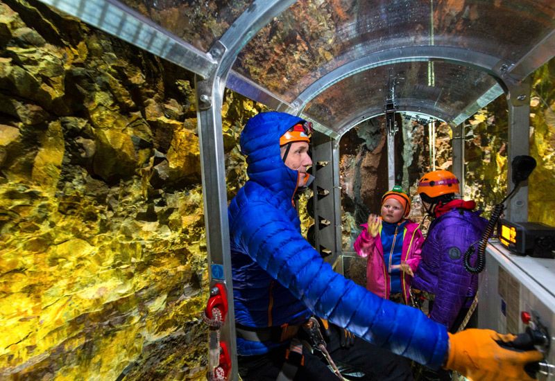 inuti vulkanen island