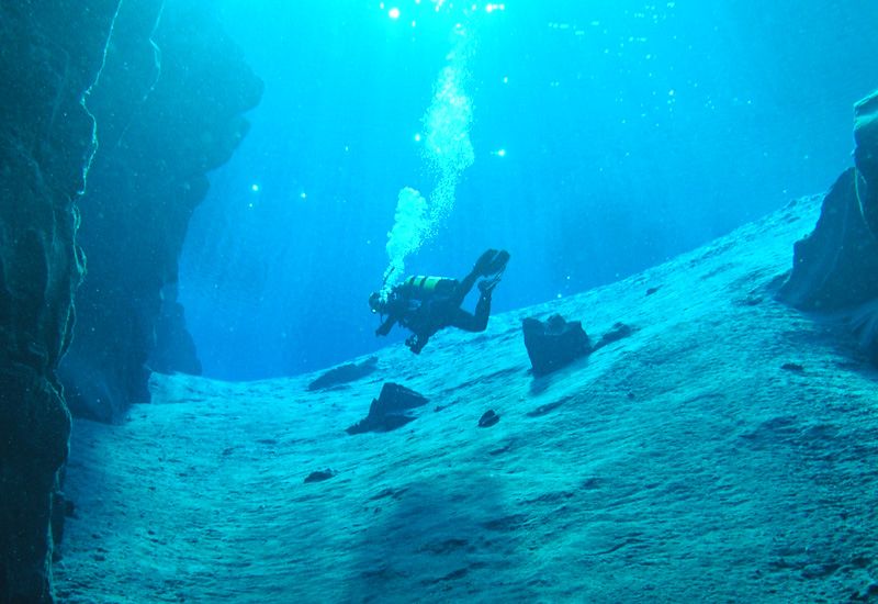 Dykning mellan kontinenter