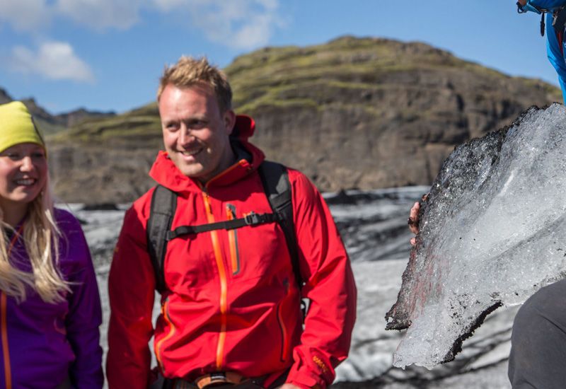 glaciärvandring island