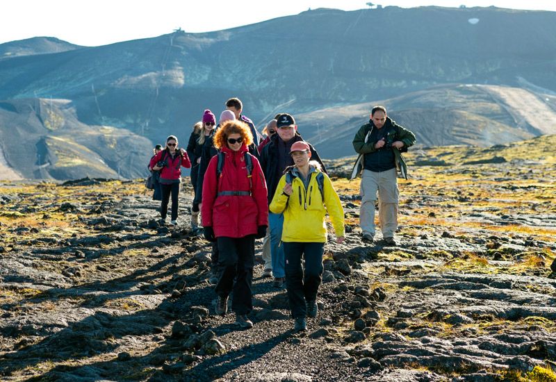 guidad vulkanvandring