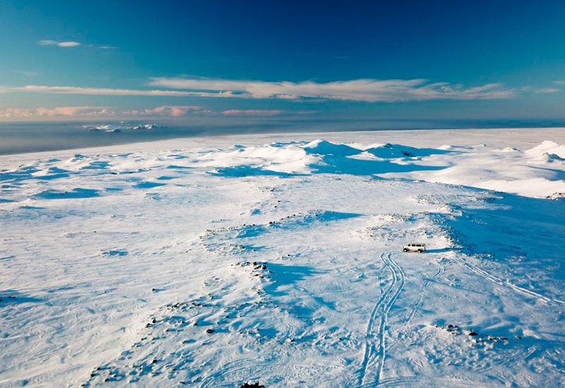 glaciäräventyr Eyjafjallajökull