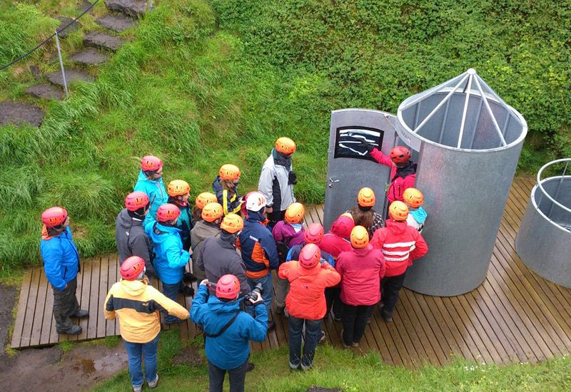 grotttur island västra